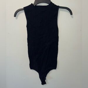 Women’s Black Sleeveless One Piece